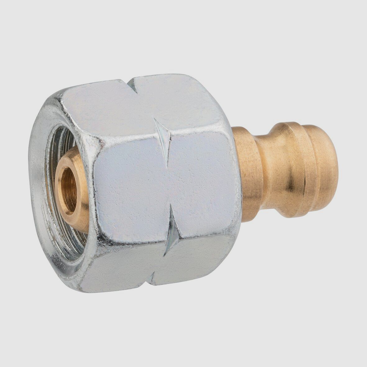 Stecknippel für Steckkupplung SKU-QR, G 1/4 LH-ÜM x STN, Bild 1 von 5