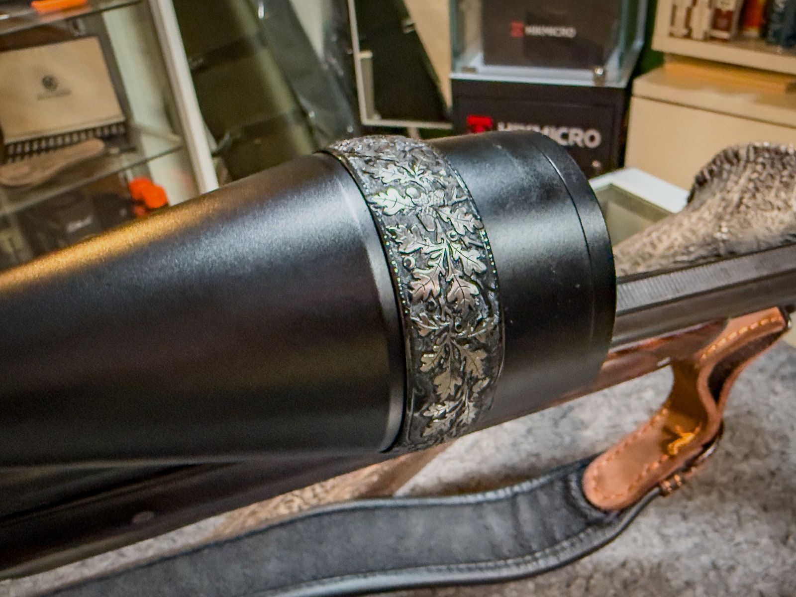 BBF 7X65R / 12/70 with 5.6×52 R insert barrel – from the possession of Gerhard Stauch (GDR) with interchangeable barrel