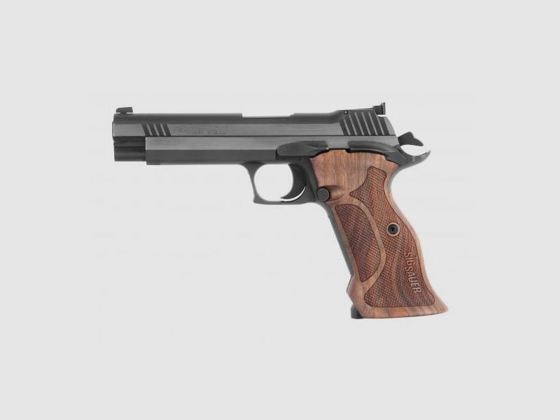 SIG SAUER P210 SILVER SPIRIT 9mm Luger semi-automatic pistol - unique!