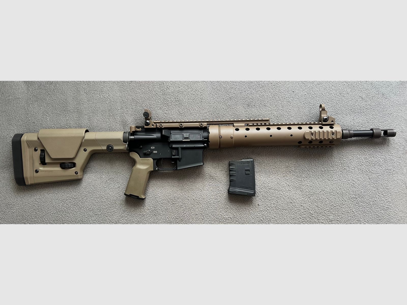 Oberland Arms OA-15 with PRI MK 12 MOD H GEN III Kit