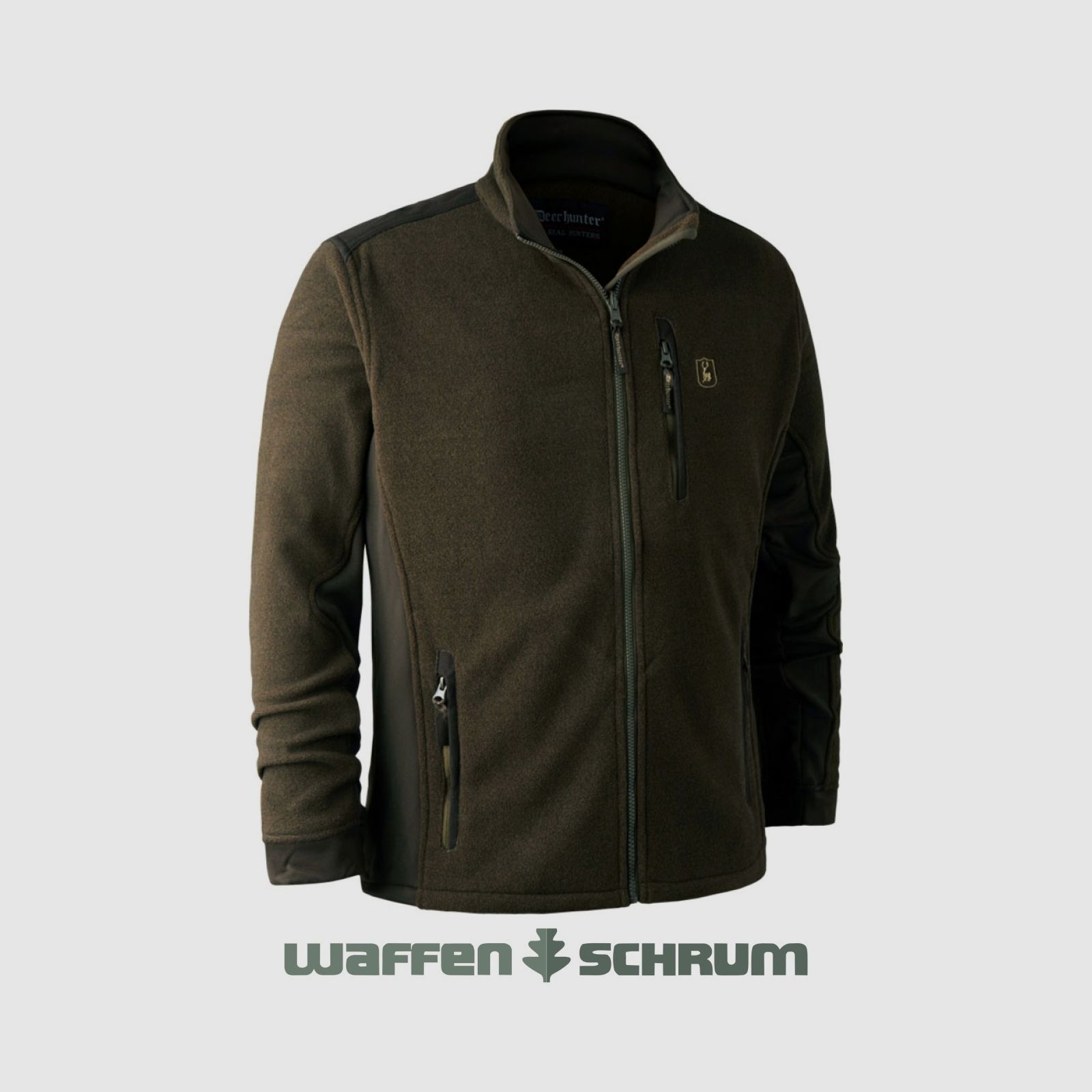 Deerhunter Fleecejacke Muflon Zip-In Art green