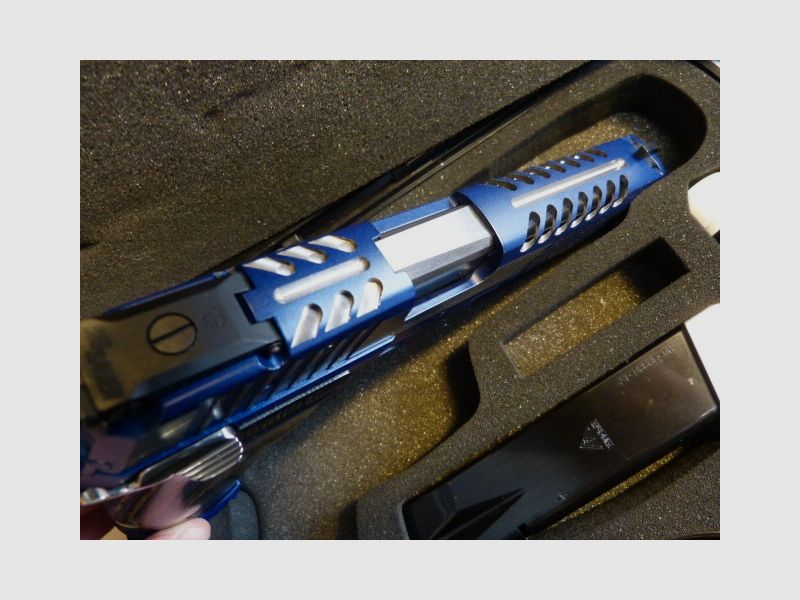 Sig Sauer P226 x-five Blue Moon Skeleton