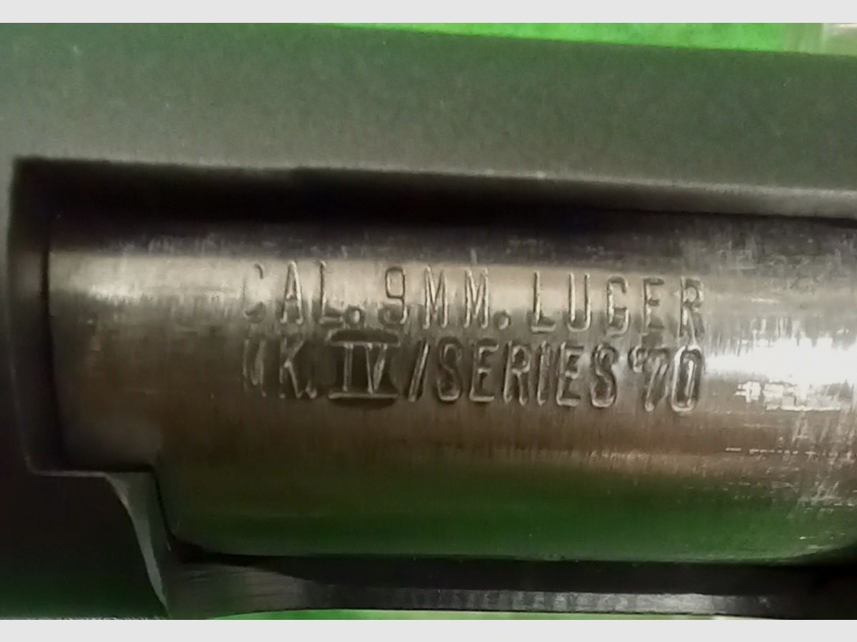 Pistole Colt Government MK IV Serie 70 Kaliber 9mm Luger