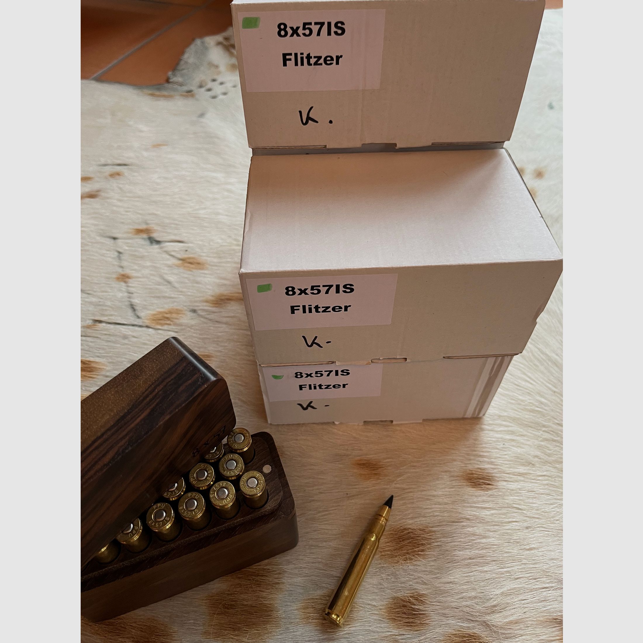 8 X 57 IS Lutz Möller Munition 220 Schuss