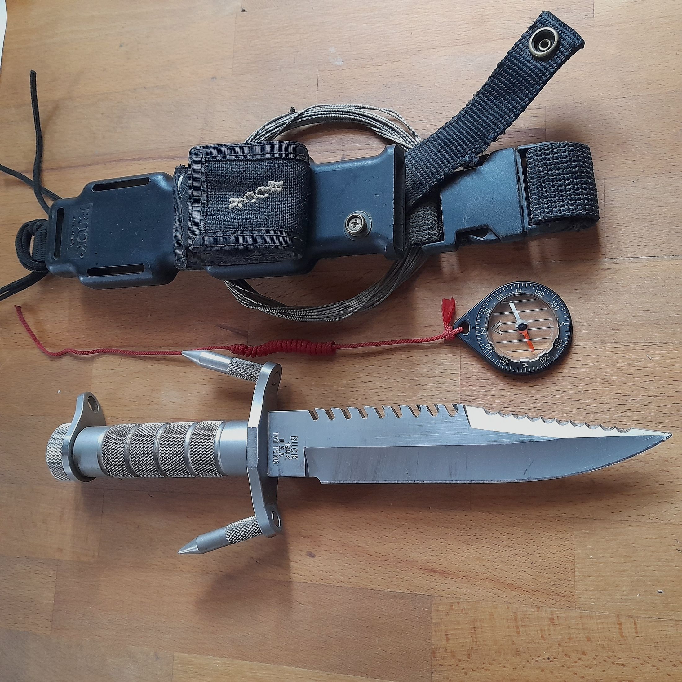 Survival Messer "Buck Master 184 vor ca. 30 Jahren gekauft
