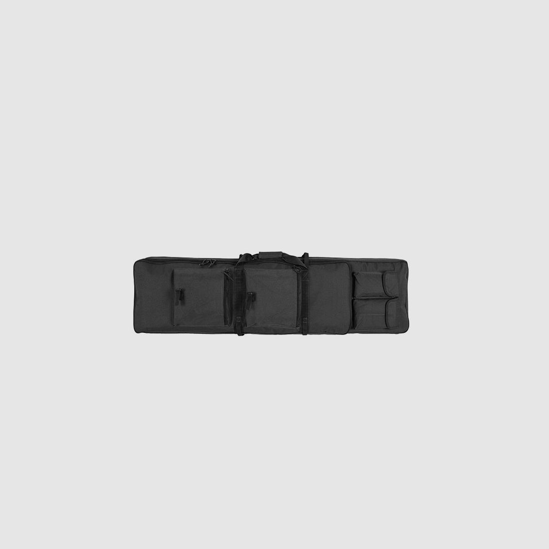 47 inches double rifle gun case - black [8FIELDS] - Restposten
