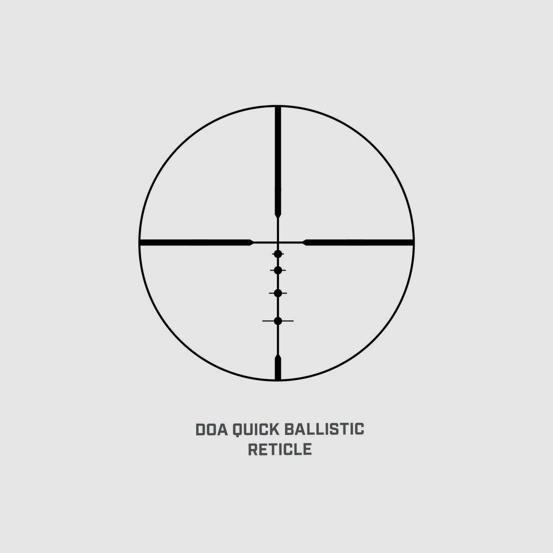 Bushnell Richtkijker Legend 4-12x40 DOA Quick Ballistic SFP (2.BE) #BL4124BS11