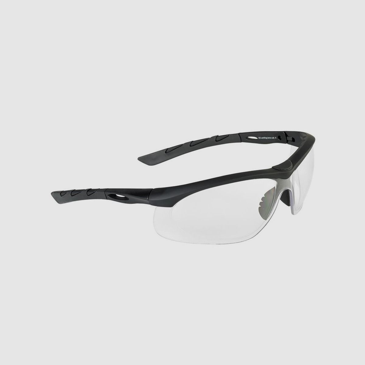 SwissEye Tactical Brille Lancer rubber black - clear