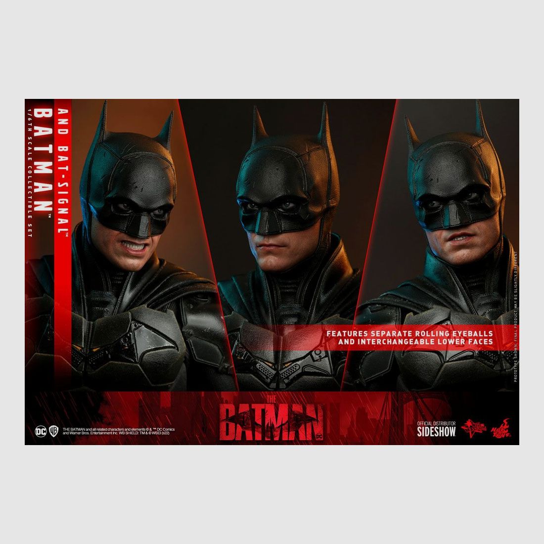 The Batman Movie Masterpiece Actionfigur 1/6 Batman with Bat-Signal 31 cm | 43151