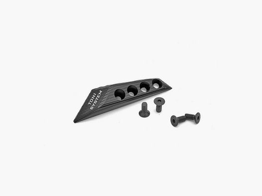 TONI SYSTEM AD3DDX Fingerablage 3D, Rechte Seite, Linksschütze, Farbe: Schwarz