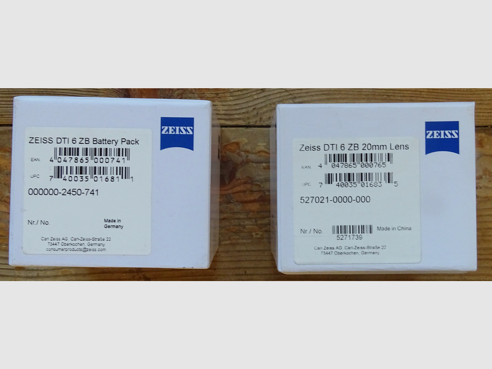 Warmtebeeldcamera ZEISS DTI 6/40 Compleet aanbod