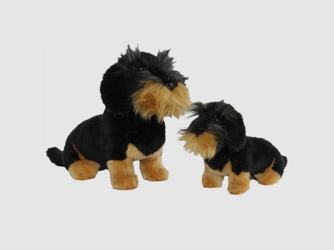 Peluche bassotto a pelo duro Wastl, immagine 2 di 2
