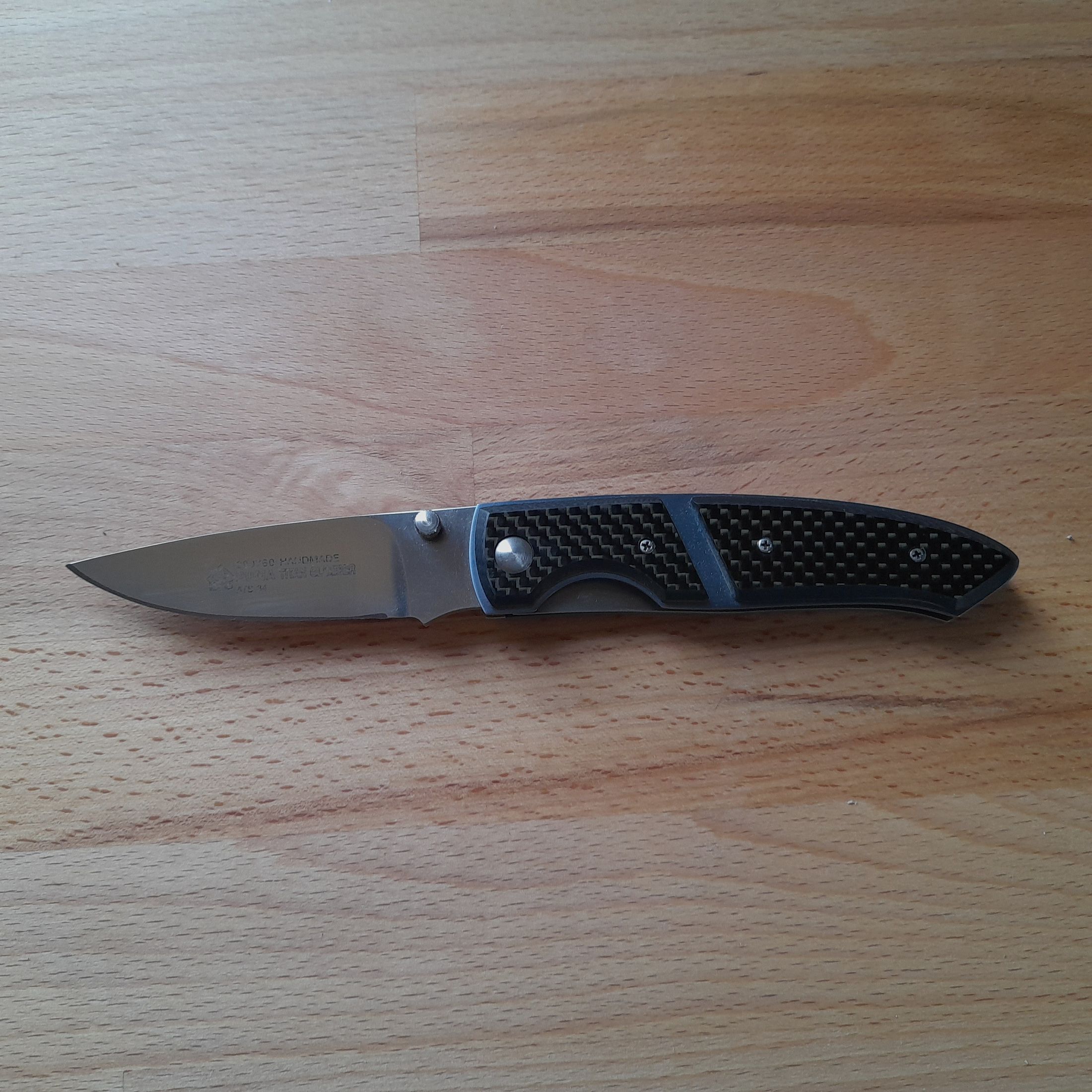 Taschenmesser Puma Titan Glimmer ATS 34 Messer, Klappmesser Gesamtlänge ca.17 cm.  190.--