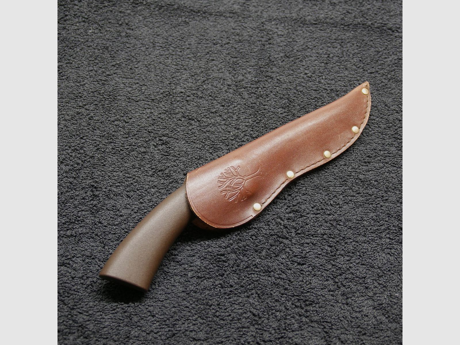 Feststehmesser Jachtmes Böker Solingen 505 RVS Treebrand Abolito vintage