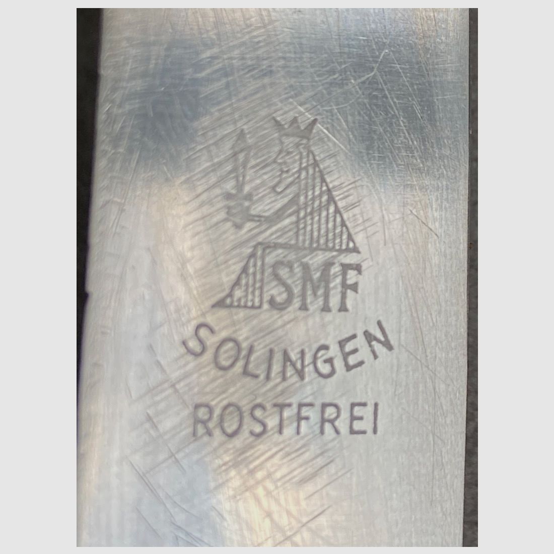 Vlieger-schakelmessen van de Duitse Luftwaffe uit de Tweede Wereldoorlog; SMF 1. model - niet demontabel,