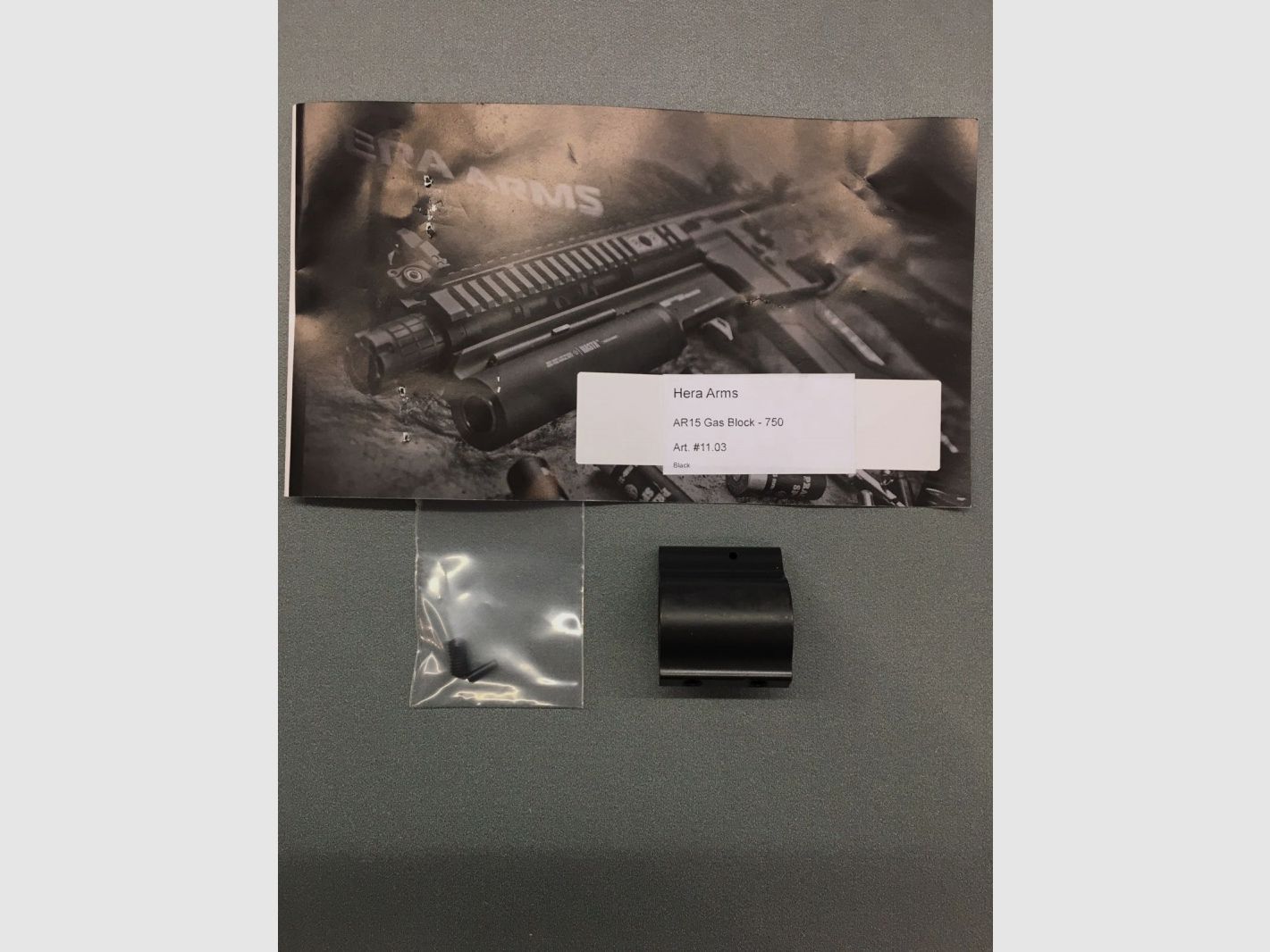 Hera Arms Gas Block Micro .750