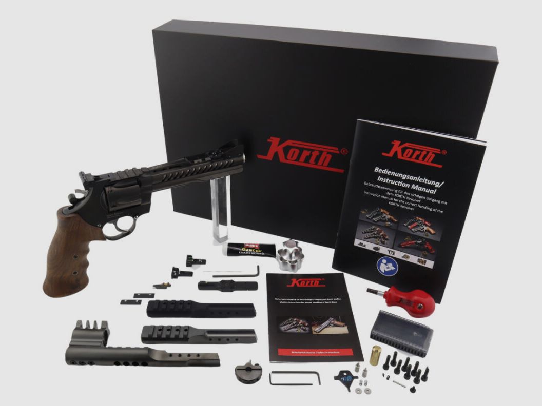 KORTH Super Sport GTS incl. Performance Kit 6" revolver | sports revolver | Made in Germany | financing possible!