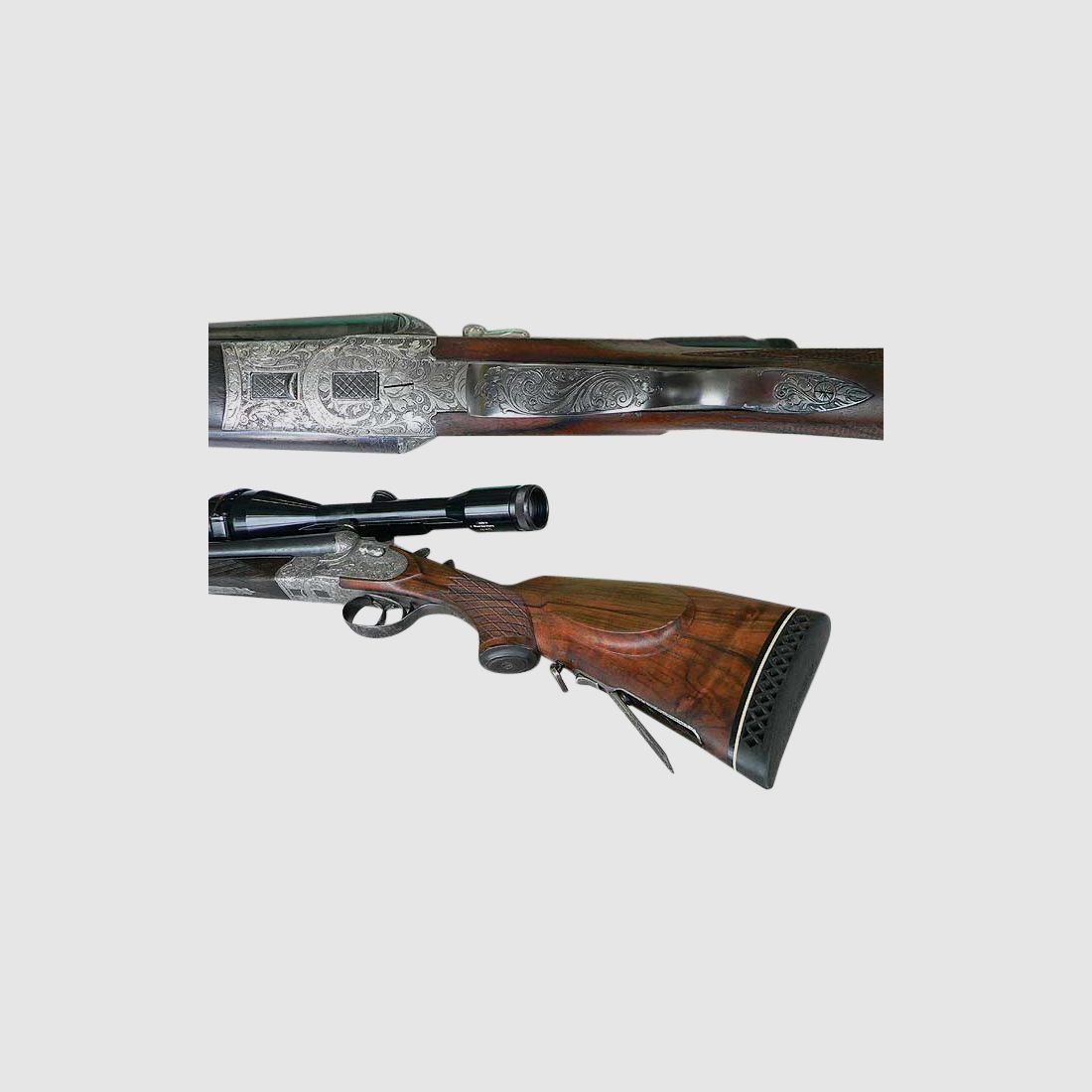 Drilling Krieghoff, Kal. 12/70 8x60R