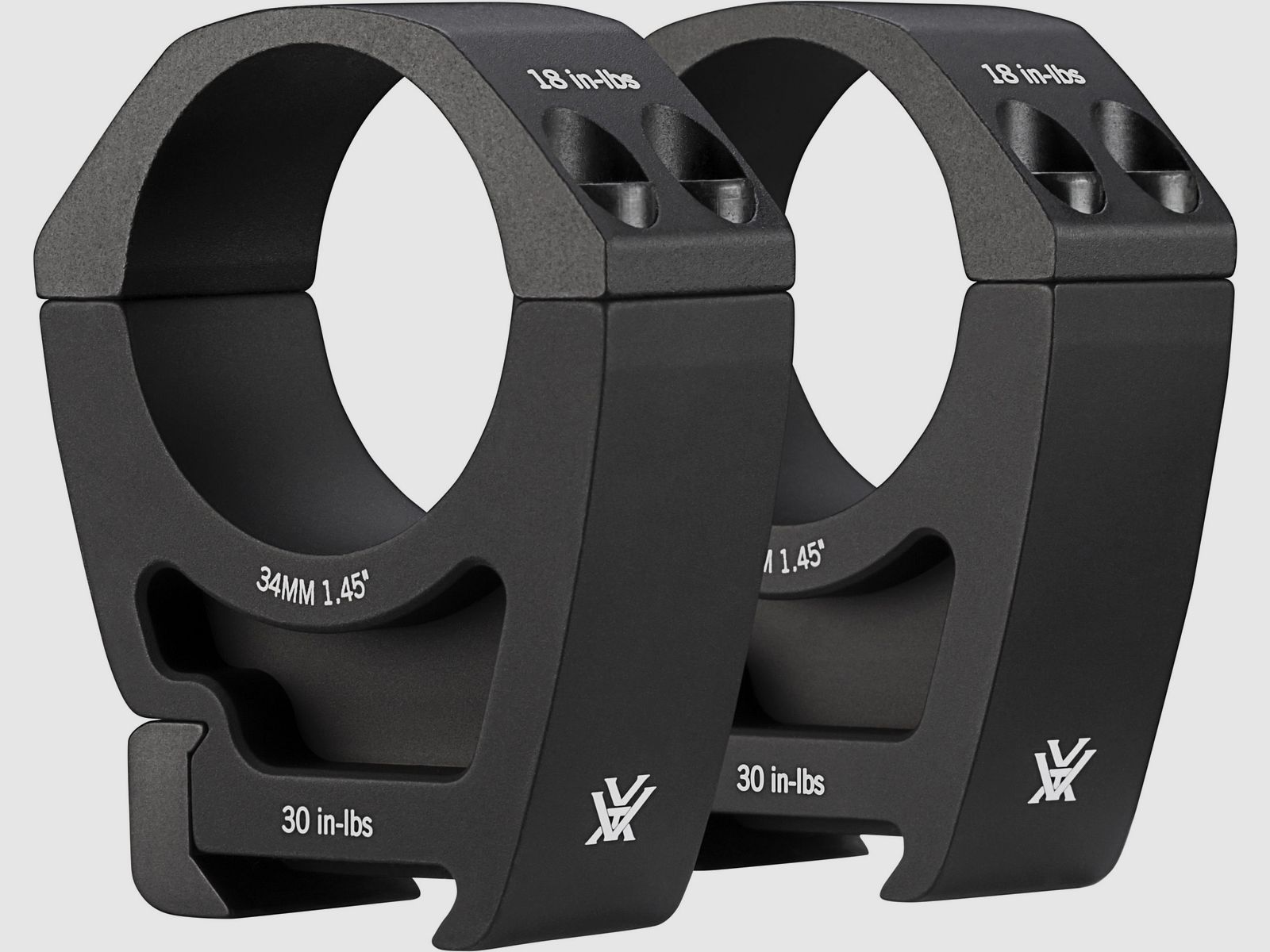 VORTEX PRO SERIES 34MM WYSOKIE PIERŚCIENIE