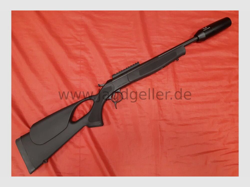 Bergara BA 13 TD break-action rifle with Freyr&Devik FW 196 silencer .308Win