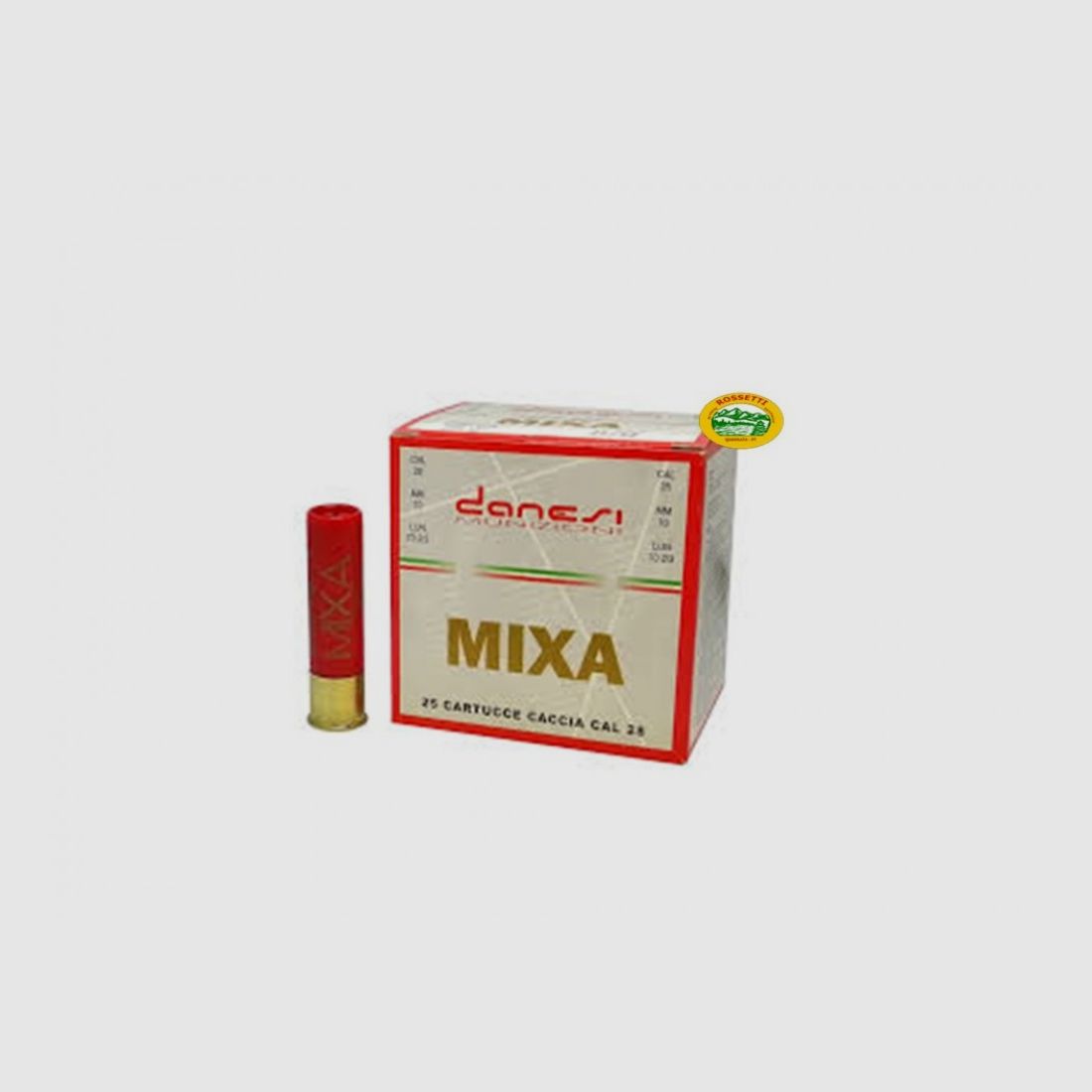 DANESI Patronen Mixa Kal.28 gr.28 pb.6/7 spezielle Taube