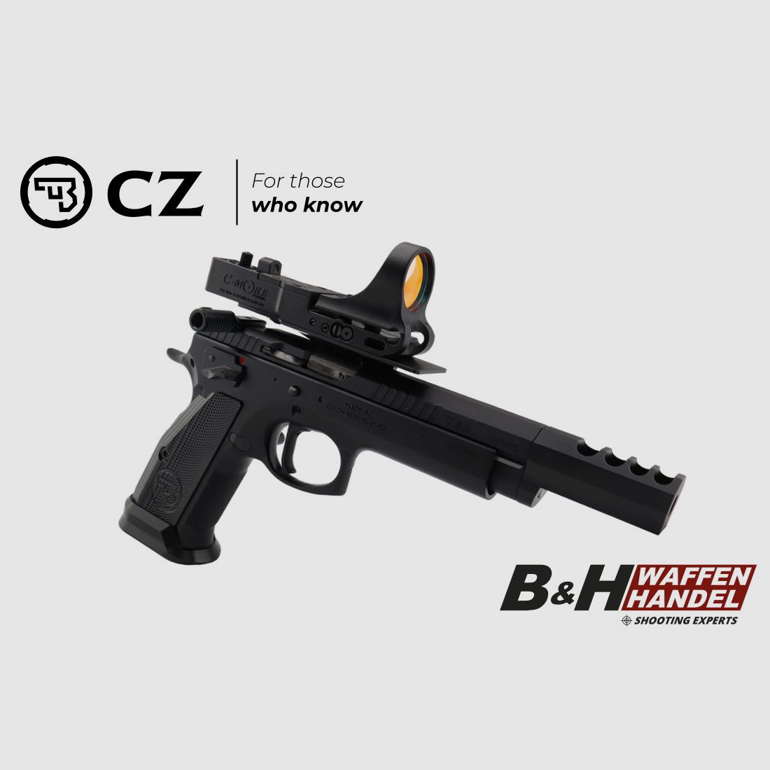  CZ - Ceska  Pistole CZ75 TS Open Czechmate