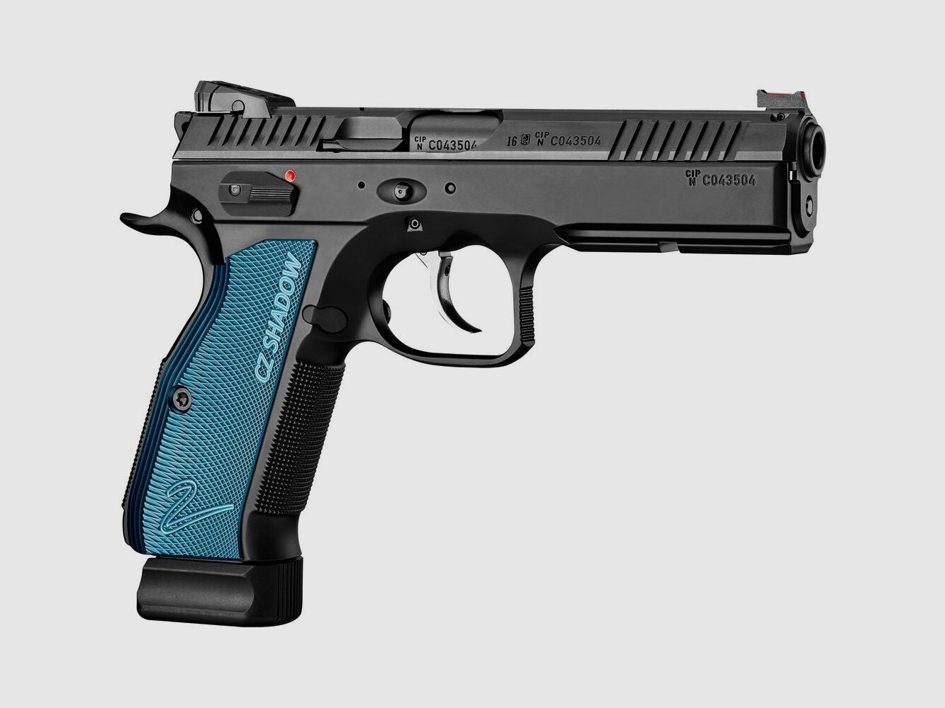 CZ SHADOW 2 SA/DA Noir/Bleu 9mm