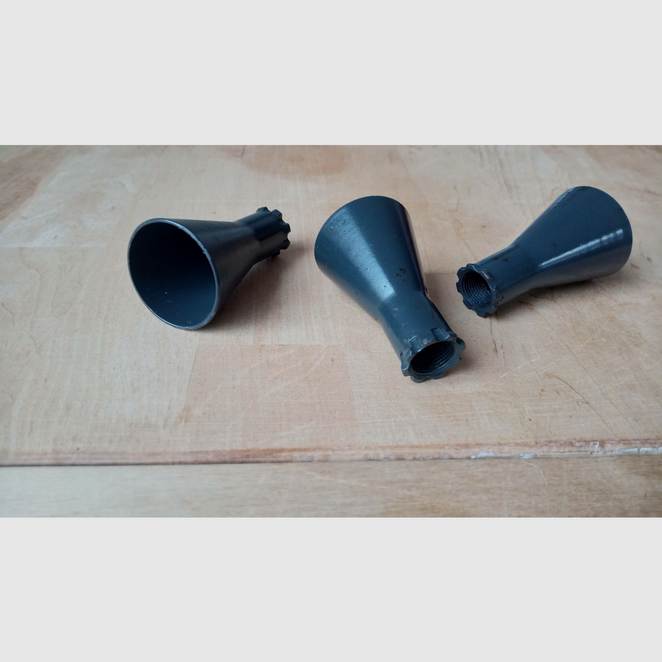 Original Samopal SA VZ.58 14x1 Meinungsverstärker in Blau-Grau  / Metrisch RH Rechtsgewinde / Flash Hider Mündungsfeuerdämpfer / ideal für CSA Sporter Carbine