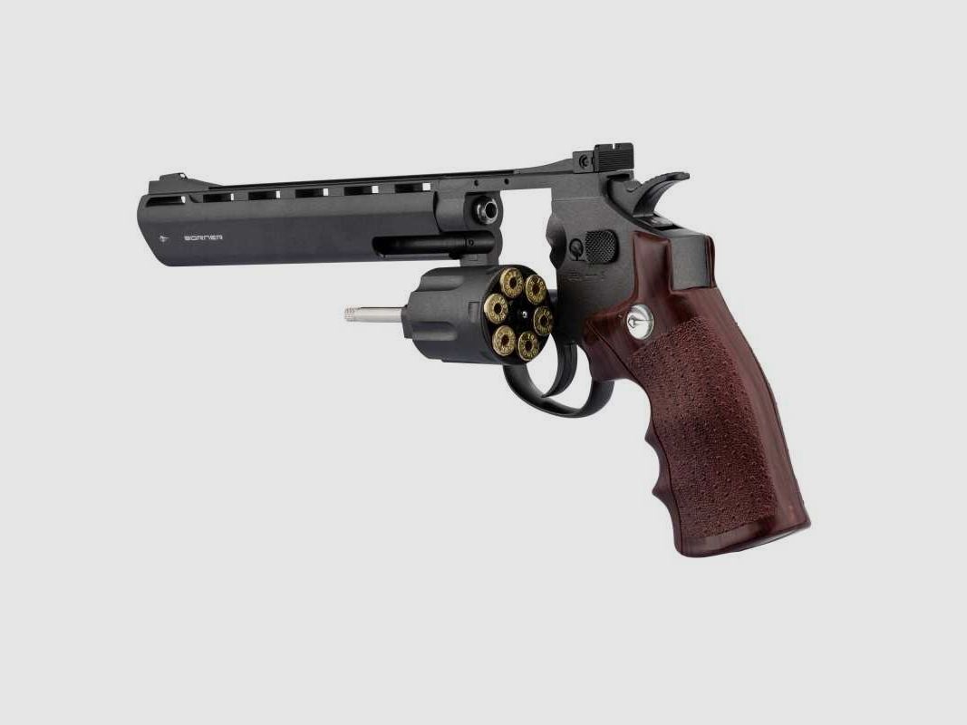 Revolver CO2 Borner Super Sport 703 BB's Kal. 4,5 mm, Bild 3 von 3