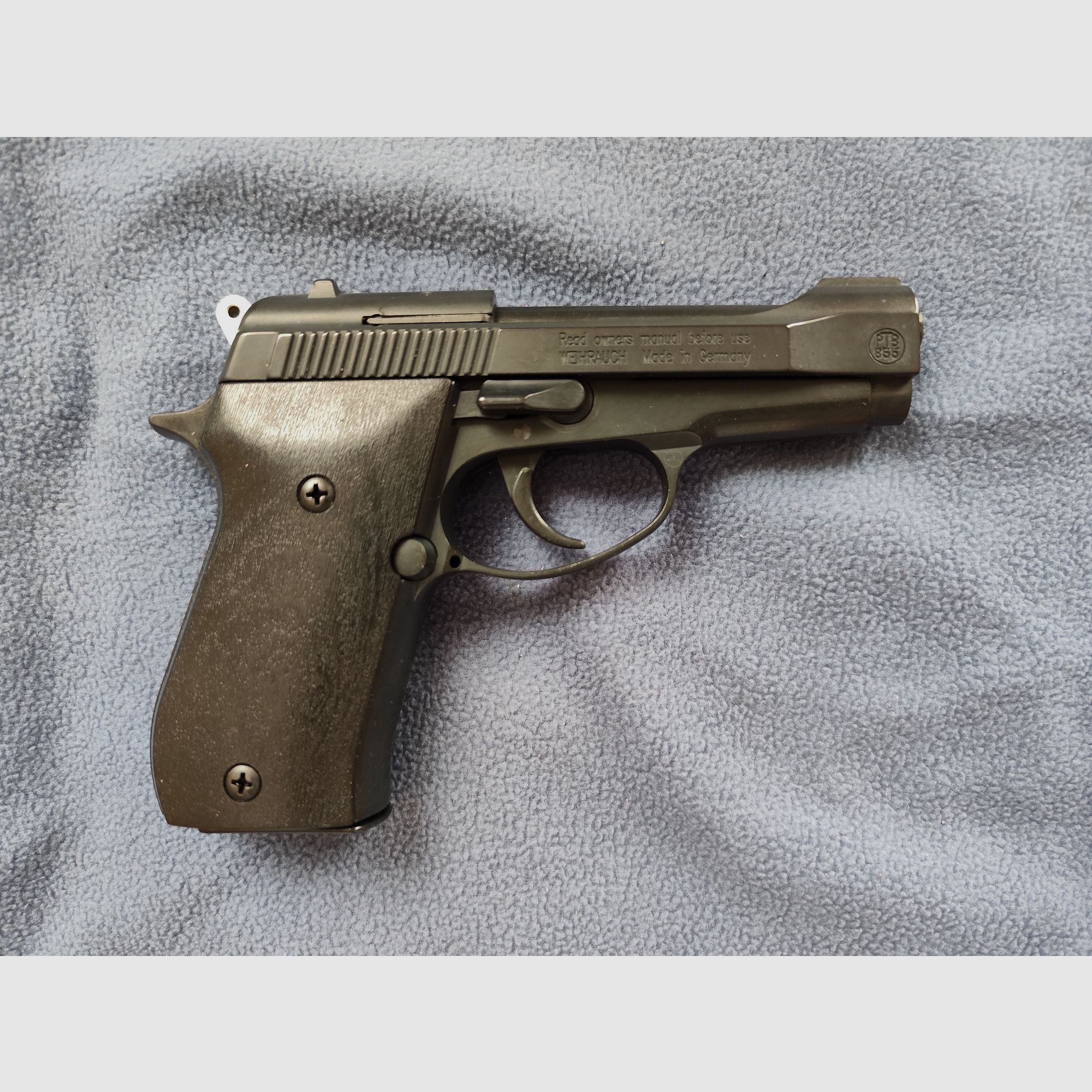 Weihrauch HW 94 cal. 9 mm R blank NC blued Arminius revolver pistol