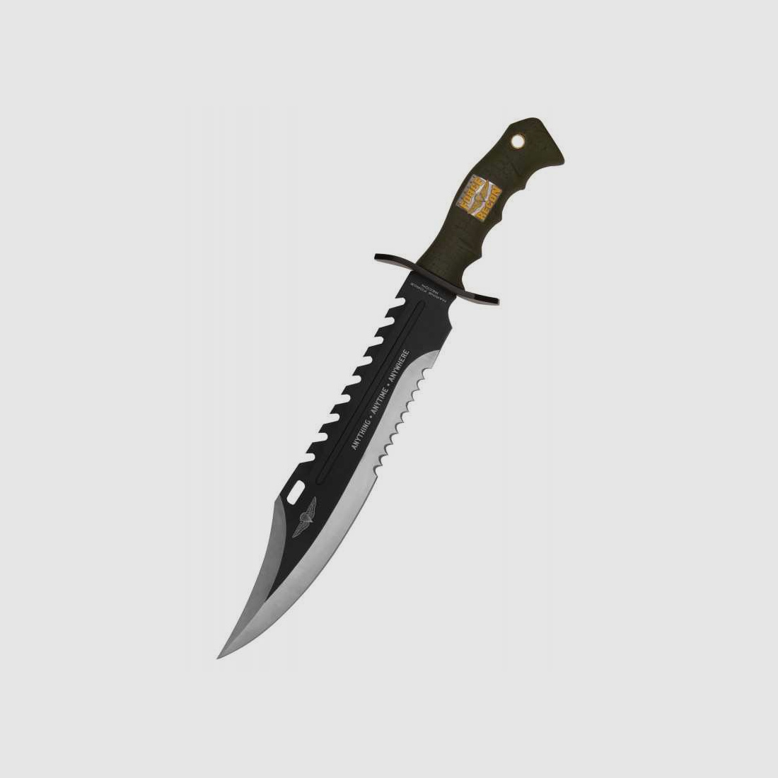 United Cutlery Marine Force Recon Bowie-Messer mit Sägerücken