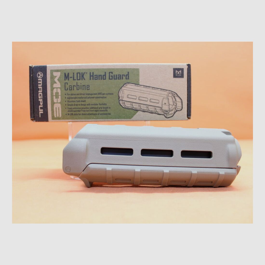 Magpul AR-15: Guardamanos Magpul MOE M-LOK (MAG424-FDE) Carabina Polímero Tierra Oscura Plana