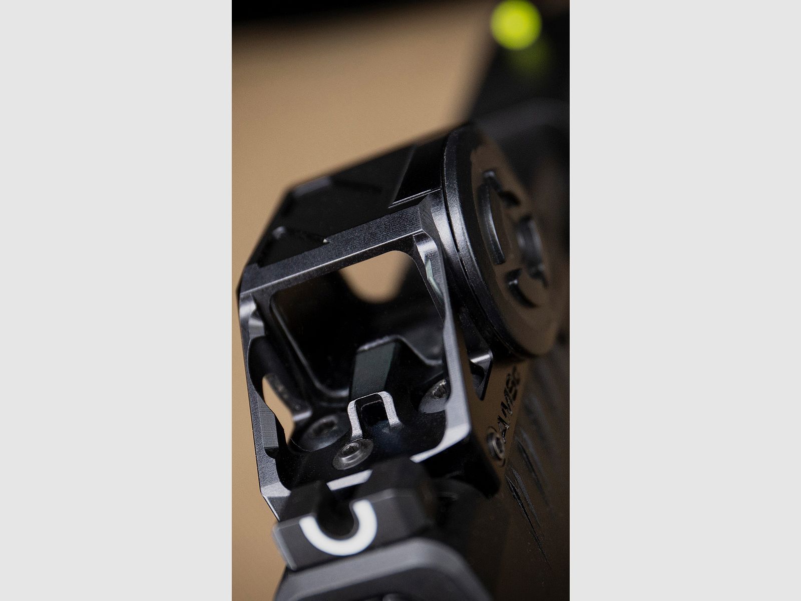SHIELD Advanced Mini Sight Compact (AMSc) Celownik Czerwony – 8 MOA – Matowy Czarny