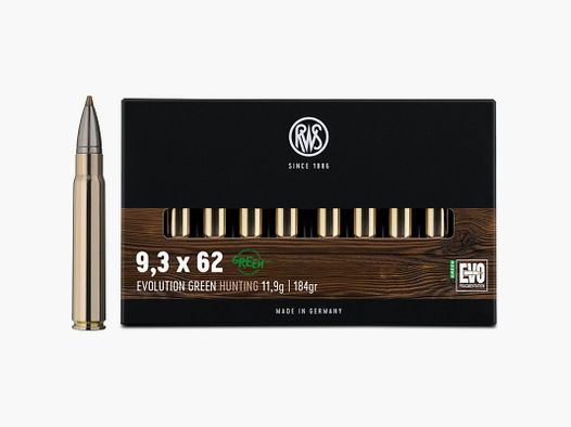 RWS 9.3x62 Evolution Green 11.9 g