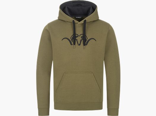 Hoodie Męski Ciemna Oliwka/Czarny XL