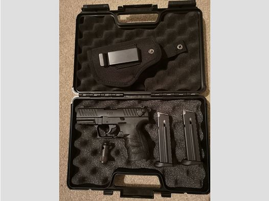 Walther P22 Q Schreckschuss PAK  inkl. Ersatzmagazin / black