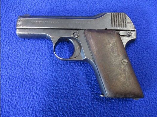 Pistola 7,65 mm Browning Stenda Suhl similar a Beholla
