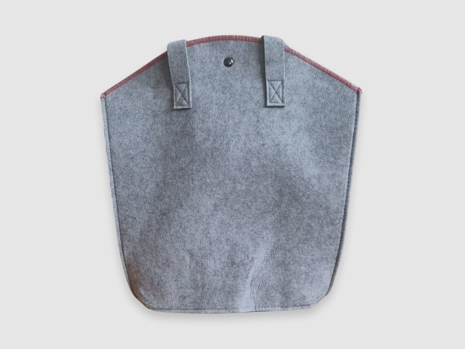 Felt bag with deer head emblem