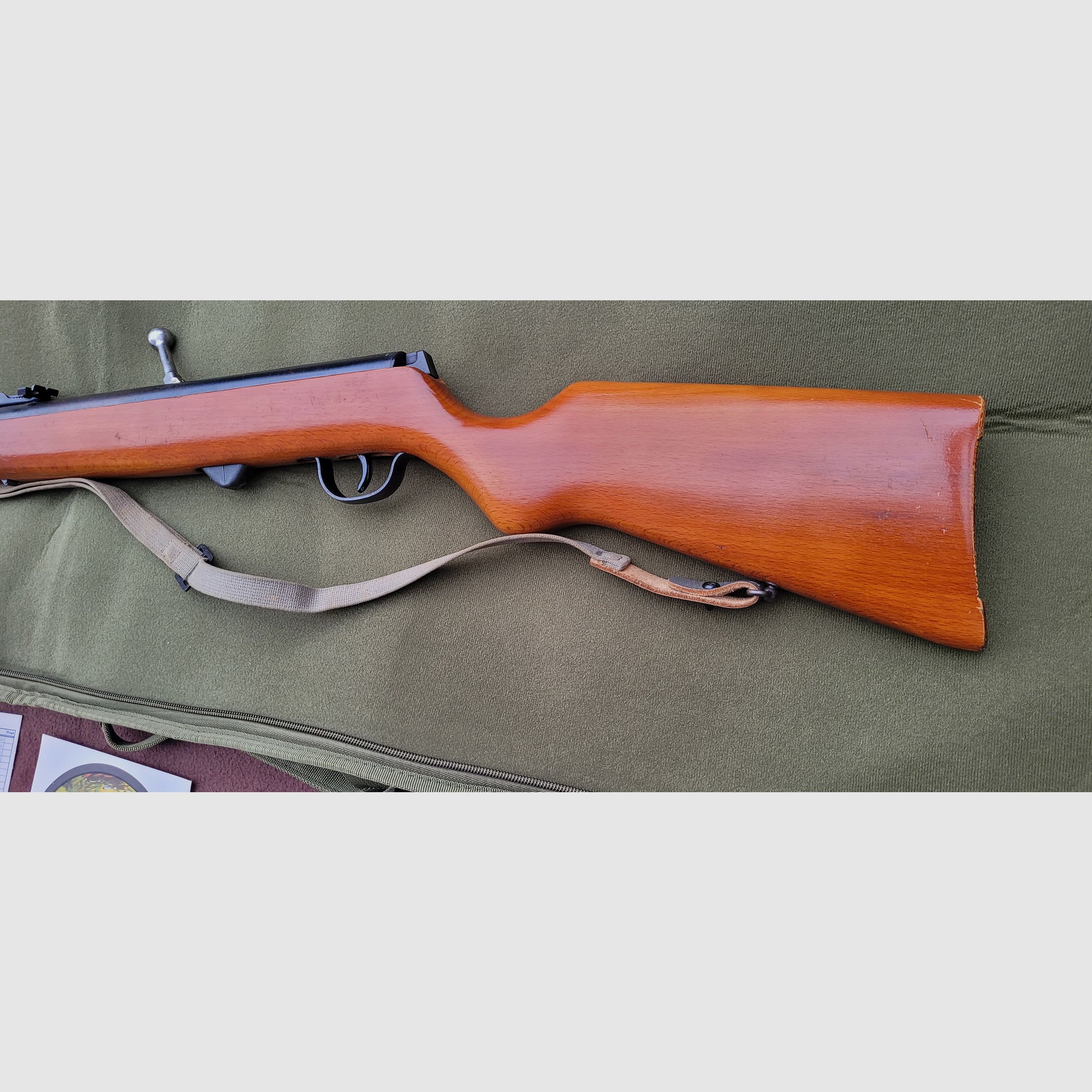 Fusil à air DDR avec chargeur Haenel 310