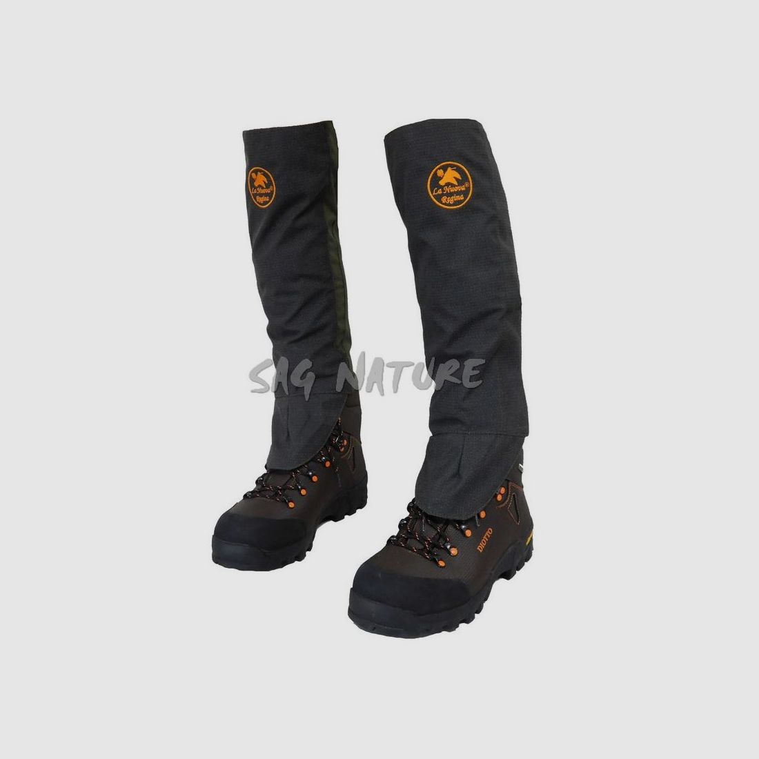 Gaiters La Nuova Regina groen in Kevlar en Cordura mod. FAST LIGHT art.2901097, afbeelding 2 van 2