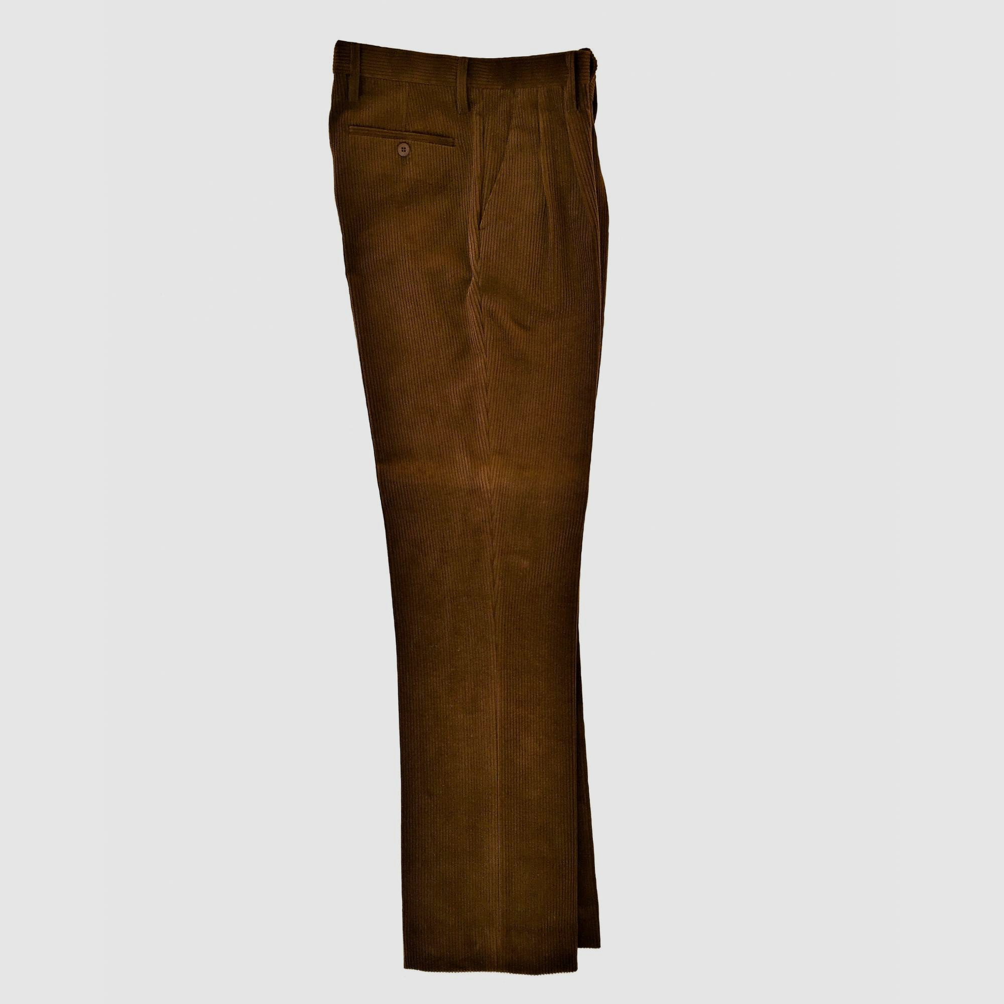 Laksen Herren Cordhose Bennington, Farbe Caramel 46