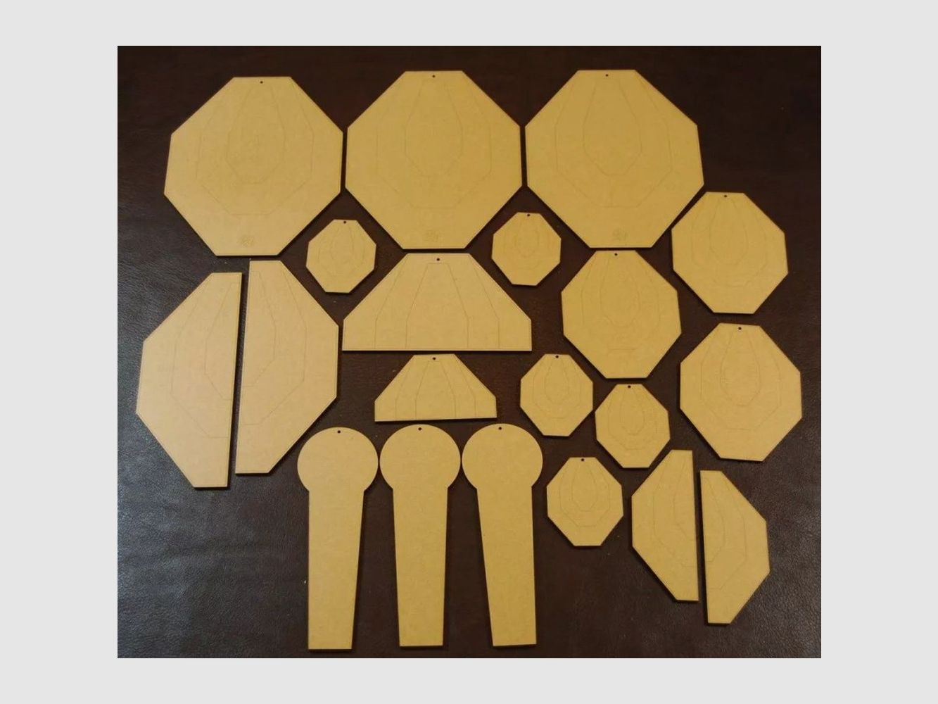 DAA Dry-Fire Target Set (Classic-IPSC)