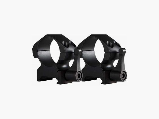 Hawke Precision Steel Ring Mount Weaver Ø25,4 mm Medium QD-Hebel 2 St. Höhe 9 mm