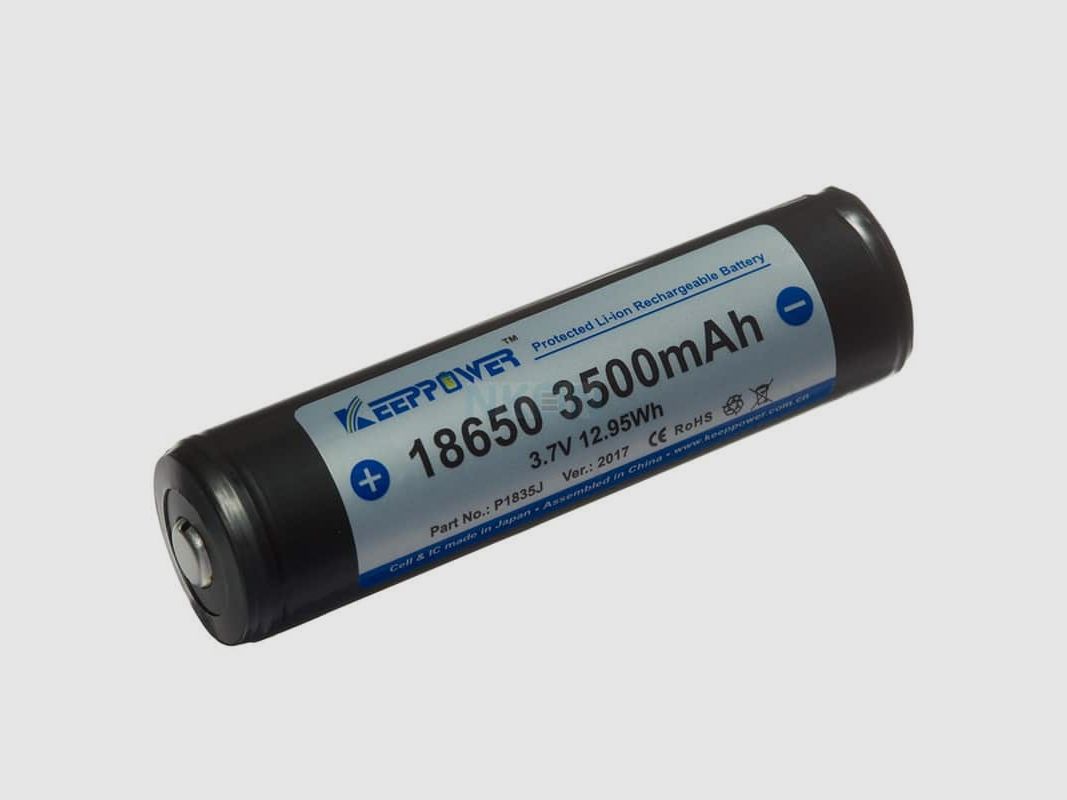 Keeppower 18650 3500mAh Akku