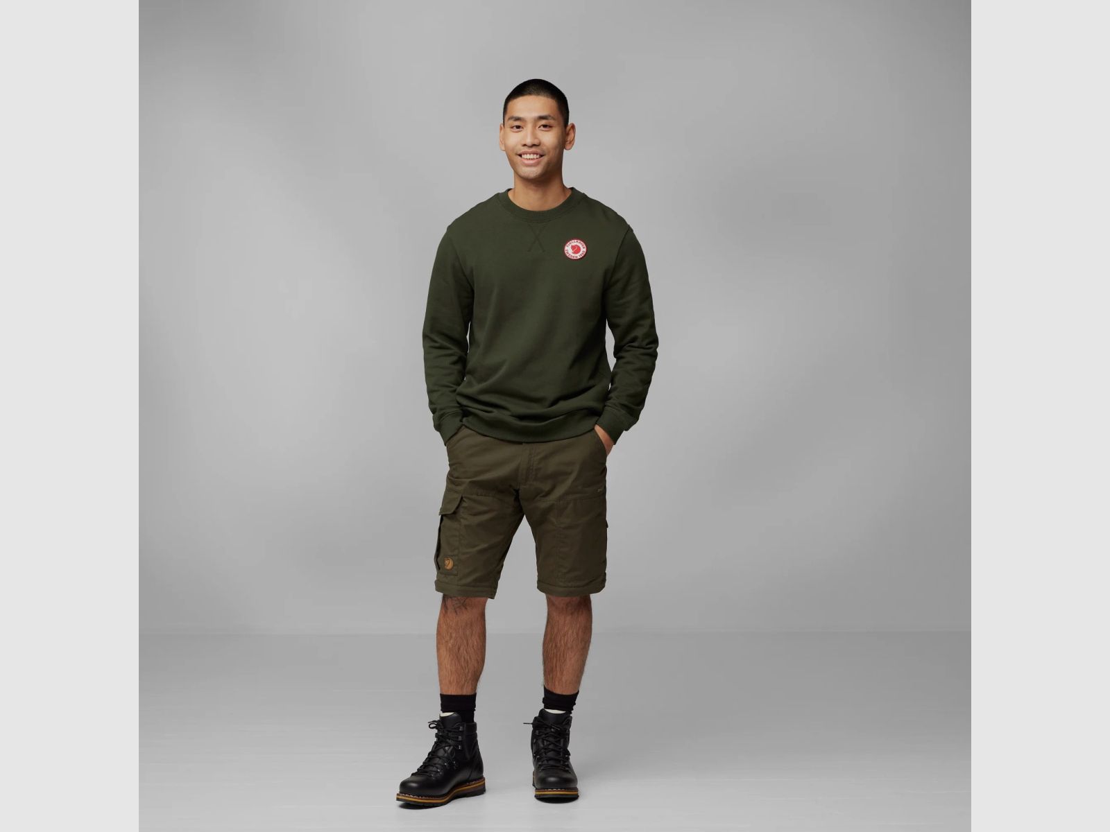 FJÄLLRÄVEN Karl Pro Zip-Off Spodnie M Ciemnoszare