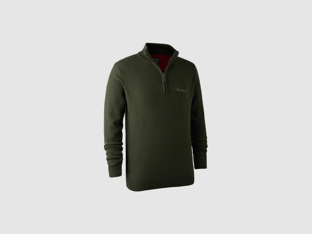 Deerhunter Hastings Zip Pullover Green