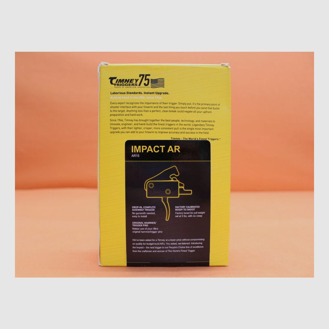 Timney @AR-15: Trigger Assembly Single-Stage Timney 3,5lb IMPACT AR Small Pin .154"/ ca. 15,9N