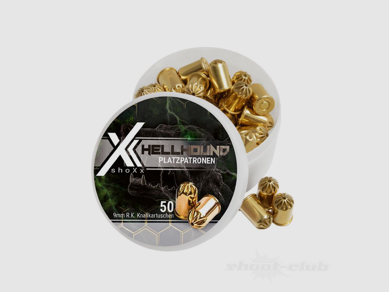 shoXx shoXx Hellhound 9mm R.K. 50 pieces