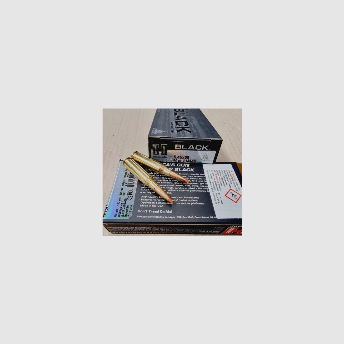 5,45x39/60grs V-Max Hornady Black 20 Stk. #81247