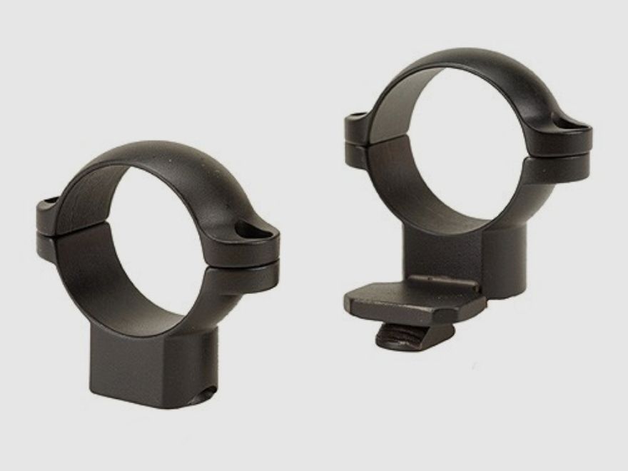 Leupold STD anelli 25,4 mm estesi alti angolati neri opachi